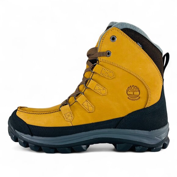 Timberland Chillberg Waterproof Insulated Wheat Nubuck Men's Boots TB19701R231 - Picture 1 of 14